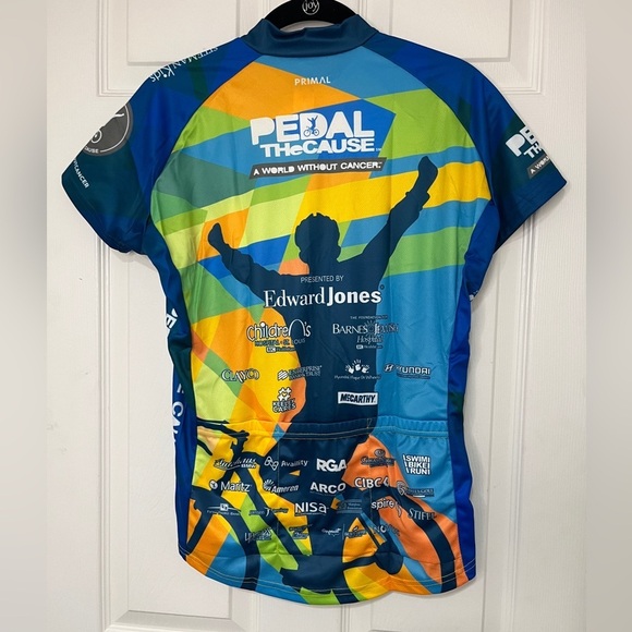 Primal NWT Cycling Jersey Pedal The Cause Cancer Women's - Picture 7 of 9